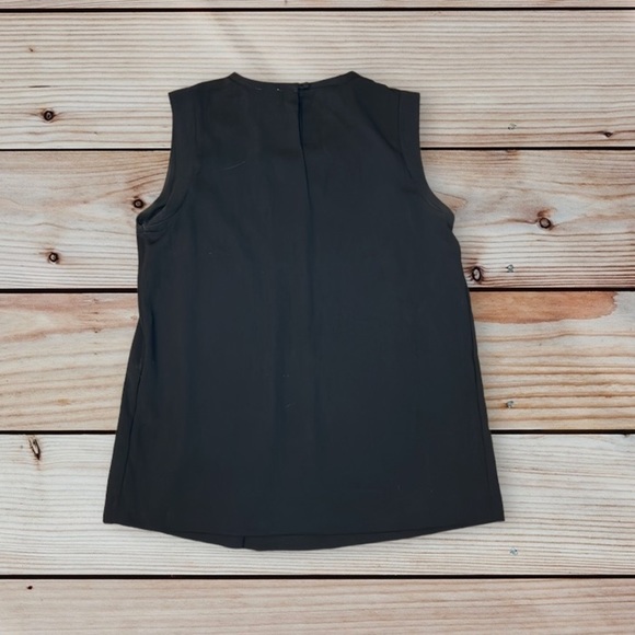 J. Crew Black Sleeveless Blouse - Picture 3 of 4